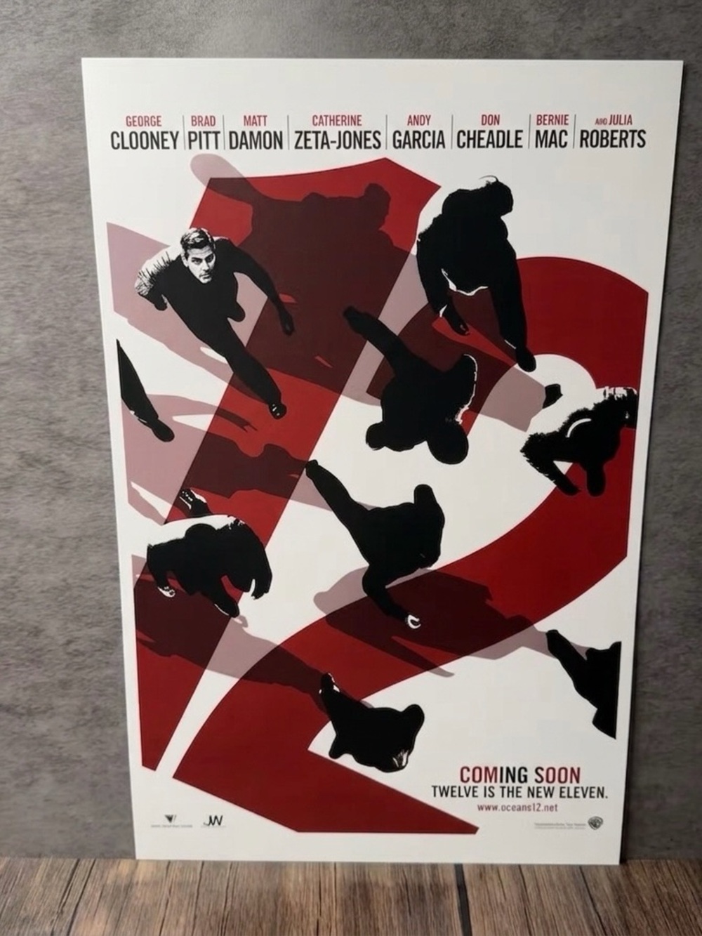Ocean's Twelve (2004) Advance Movie Poster Print - 11x17"